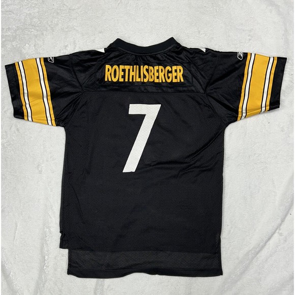 Pittsburgh Steelers Ben Roethlisberger Reebok Youth Jersey XL 18-20 NFL - Picture 7 of 7
